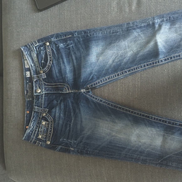 Size 30 signature rise skinny women's zebra print pockets Miss Me jeans - Picture 3 of 4